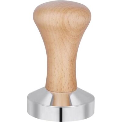 SCORPIO Presse À Café En Acier Inoxydable 51mm, Pilon À Café En Poudre, Presse A Cafe, Espresso Café Sabotage, Accessoires De Cuisine Avec Manche En Bois, Pour Le Bureau, La Maison, Les Fêtes - Publicité SCORPIO Presse À Café En Acier Inoxydable 51mm, Pilon À Café En Poudre, Presse A Cafe, Espresso Café Sabotage, Accessoires De Cuisine Avec Manche En Bois, Pour Le Bureau, La Maison, Les Fêtes - Publicité