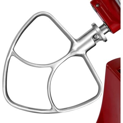 GRASSLIN 1 Batteur Plat Acier Inoxydable Pour Robot 4,5-5l Compatible K45 Ksm75 Ksm150 Lave-vaisselle Pâtisserie - Publicité GRASSLIN 1 Batteur Plat Acier Inoxydable Pour Robot 4,5-5l Compatible K45 Ksm75 Ksm150 Lave-vaisselle Pâtisserie - Publicité