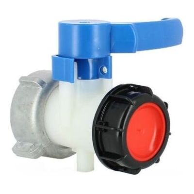 ABYSSE Vanne Cuve - Écrou S75x6 Et Sortie S60x6 - Compatible Schütz - Rwraccord Et Autre Accessoire Pour Cuve De Récupération D'Eau..debuns - Publicité ABYSSE Vanne Cuve - Écrou S75x6 Et Sortie S60x6 - Compatible Schütz - Rwraccord Et Autre Accessoire Pour Cuve De Récupération D'Eau..debuns - Publicité
