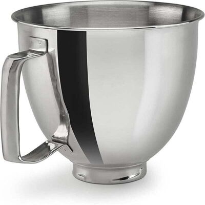 OEM Kitchenaid Bol Mélangeur En Acier Inoxydable Kaishanyi Chef Machine Accessoires K5thsbp Pour 5qt Avec Poignée - Publicité OEM Kitchenaid Bol Mélangeur En Acier Inoxydable Kaishanyi Chef Machine Accessoires K5thsbp Pour 5qt Avec Poignée - Publicité