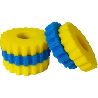 SANS MARQUE Cpf-10000 / Cpa-10000 / Gpf-10000 / Tfp 15000 Mousse Filtrante Bassin – Médias Filtrants De Remplacement, Mousse Filtrante Pour Filtre Bassin (2 X Bleu Grossier & 3 X Jaune Fin, Ø 260 Mm) - Publicité SANS MARQUE Cpf-10000 / Cpa-10000 / Gpf-10000 / Tfp 15000 Mousse Filtrante Bassin – Médias Filtrants De Remplacement, Mousse Filtrante Pour Filtre Bassin (2 X Bleu Grossier & 3 X Jaune Fin, Ø 260 Mm) - Publicité