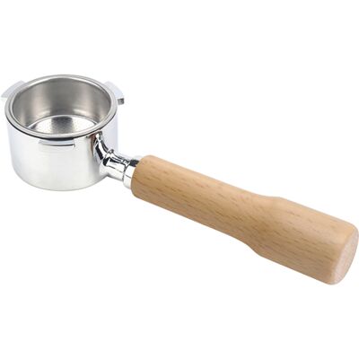 OEM Porte-filtre Sans Fond De 51 Mm Avec Panier-filtre Et Poignée En Bois, Compatible Avec Les Machines À Café Delonghi Ec680 Et Ec685. Accessoire Réutilisable En Alliage Pour L'Extraction Du Café. Publicité OEM Porte-filtre Sans Fond De 51 Mm Avec Panier-filtre Et Poignée En Bois, Compatible Avec Les Machines À Café Delonghi Ec680 Et Ec685. Accessoire Réutilisable En Alliage Pour L'Extraction Du Café. Publicité