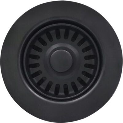 Scotch Évier De Cuisine Noir Avec Panier-filtre Et Couvercle, Filtre De Vidange Pour Évier De Cuisine En Granit Ou En Argile Réfractaire (diamètre 114,3 Mm) - Publicité Scotch Évier De Cuisine Noir Avec Panier-filtre Et Couvercle, Filtre De Vidange Pour Évier De Cuisine En Granit Ou En Argile Réfractaire (diamètre 114,3 Mm) - Publicité