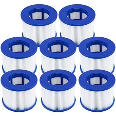 Scotch Filtre Spa A Visser, Cartouche Filtrante Pour Clever Spa,filtre 75 X 100 Mm,cartouche Filtrante Pour Spa, 8pcs - Publicité Scotch Filtre Spa A Visser, Cartouche Filtrante Pour Clever Spa,filtre 75 X 100 Mm,cartouche Filtrante Pour Spa, 8pcs - Publicité