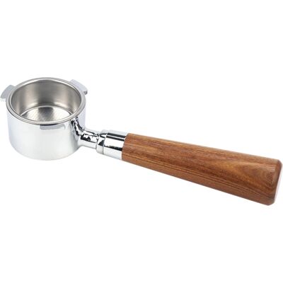 OEM Porte-filtre Sans Fond De 51 Mm Avec Panier-filtre Et Poignée En Bois, Compatible Avec Les Machines À Café Delonghi Ec680 Et Ec685. Accessoire Réutilisable En Alliage Pour L'Extraction Du Café. Publicité OEM Porte-filtre Sans Fond De 51 Mm Avec Panier-filtre Et Poignée En Bois, Compatible Avec Les Machines À Café Delonghi Ec680 Et Ec685. Accessoire Réutilisable En Alliage Pour L'Extraction Du Café. Publicité