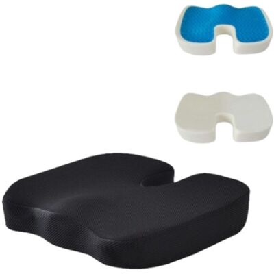 OEM Coussin De Siège Pour Chaise De Bureau - Coussinet Coccyx Ferme En Mousse À Mémoire De Forme - Coccyx, Sciatique, Soulagement Des Douleurs Dans Le Bas Du Dos - Correcteur De Posture Profilé - Publicité OEM Coussin De Siège Pour Chaise De Bureau - Coussinet Coccyx Ferme En Mousse À Mémoire De Forme - Coccyx, Sciatique, Soulagement Des Douleurs Dans Le Bas Du Dos - Correcteur De Posture Profilé - Publicité