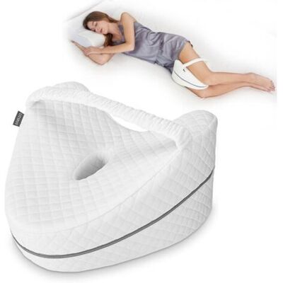 OEM Oreiller De Jambe Oreiller De Genou Orthopédique Genou Ergonomique Avec Mousse À Mémoire De Forme Pour Dormir Pour Soulager La Pression Hanches, Jambes, Genoux, Blanc - Publicité OEM Oreiller De Jambe Oreiller De Genou Orthopédique Genou Ergonomique Avec Mousse À Mémoire De Forme Pour Dormir Pour Soulager La Pression Hanches, Jambes, Genoux, Blanc - Publicité