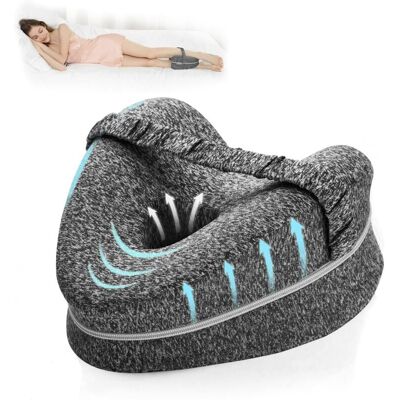 Vision Coussin Pour Jambes Coussin Ergonomique Pour Dormir Sur Le Côté Coussin Pour Genoux En Mousse À Mémoire De Forme Avec Sangle Pour Dormir Sur Le Côté, Housse Amovible Et Lavable - Publicité Vision Coussin Pour Jambes Coussin Ergonomique Pour Dormir Sur Le Côté Coussin Pour Genoux En Mousse À Mémoire De Forme Avec Sangle Pour Dormir Sur Le Côté, Housse Amovible Et Lavable - Publicité