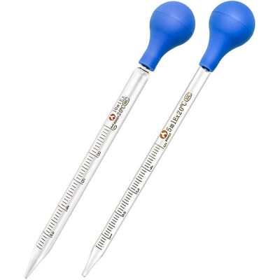 Vision 2 Pièces Pipettes En Verre, Compte-gouttes Graduées Pipettes Verre Avec Brosse De Nettoyage, Pour Pharmacie, Parfum, Laboratoire, Hôpital, Chimie - Publicité Vision 2 Pièces Pipettes En Verre, Compte-gouttes Graduées Pipettes Verre Avec Brosse De Nettoyage, Pour Pharmacie, Parfum, Laboratoire, Hôpital, Chimie - Publicité