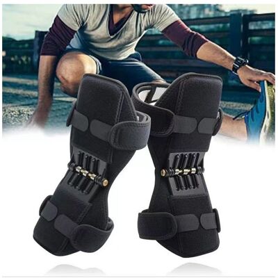 OEM Genouillères Spring Force, Knee Booster Support Articulaire Du Genou Puissant Protecteur De Jambe Antidérapant Rebond - Publicité OEM Genouillères Spring Force, Knee Booster Support Articulaire Du Genou Puissant Protecteur De Jambe Antidérapant Rebond - Publicité