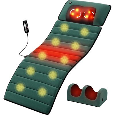 OEM Coussin De Massage Électrique Pour Épaules, Cou, Dos Et Hanches Avec Mémoire De Forme (155 × 50 × 3 Cm) Et Fonction Chauffante - Publicité OEM Coussin De Massage Électrique Pour Épaules, Cou, Dos Et Hanches Avec Mémoire De Forme (155 × 50 × 3 Cm) Et Fonction Chauffante - Publicité