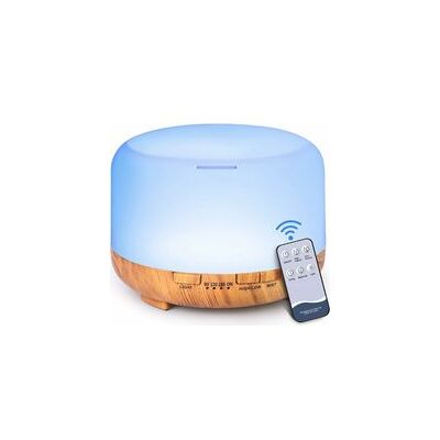 OEM Diffuseurs D'Huiles Essentielles, Diffuseurs De Grains De Bois De 500 Ml Pour Huiles Essentielles, Grande Pièce, Maison, Diffuseur D'Huiles D'Aromathérapie Avec Brume Froide (grain De Bois Jaune) - Publicité OEM Diffuseurs D'Huiles Essentielles, Diffuseurs De Grains De Bois De 500 Ml Pour Huiles Essentielles, Grande Pièce, Maison, Diffuseur D'Huiles D'Aromathérapie Avec Brume Froide (grain De Bois Jaune) - Publicité