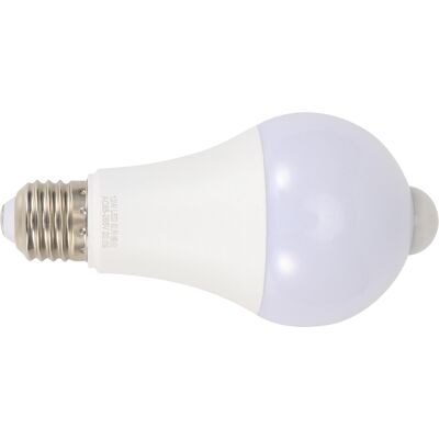 MCKENSA Ampoule Infrarouge E27 À Détection De Mouvement Pour Couloir, Balcon Ou Entrepôt, 85-265 V, 12 W - Publicité MCKENSA Ampoule Infrarouge E27 À Détection De Mouvement Pour Couloir, Balcon Ou Entrepôt, 85-265 V, 12 W - Publicité