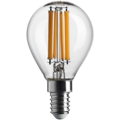 BOT LIGHTING Ampoule Led E14 – 7w – 1055 Lm – 2700k Blanc Chaud – Équiv. 75w – Forme Sphérique – À Filament - Publicité BOT LIGHTING Ampoule Led E14 – 7w – 1055 Lm – 2700k Blanc Chaud – Équiv. 75w – Forme Sphérique – À Filament - Publicité