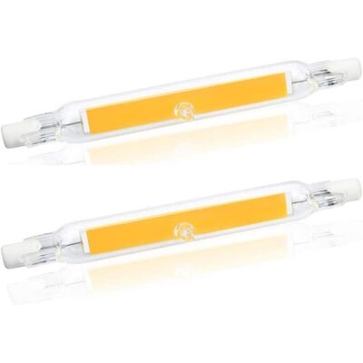 Melissa 5w R7s 78mm Ampoule Led De J78 Cob Filament, 500 Lumens 360 Degrés, Ampoule Halogène 30w 48w 50w Équivalent, Parfait Pour Maison, Cuisine, Pièce, Balcon, Bureau, Etc (2pcs, Blanc Chaud 2700k) - Publicité Melissa 5w R7s 78mm Ampoule Led De J78 Cob Filament, 500 Lumens 360 Degrés, Ampoule Halogène 30w 48w 50w Équivalent, Parfait Pour Maison, Cuisine, Pièce, Balcon, Bureau, Etc (2pcs, Blanc Chaud 2700k) - Publicité