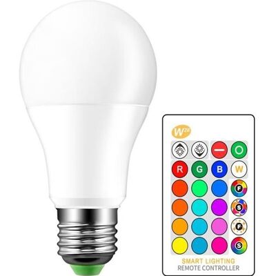 Cellfast Ampoule Led E27 10w Rgbw Lampe Couleur Changement Blanc Chaud - Publicité Cellfast Ampoule Led E27 10w Rgbw Lampe Couleur Changement Blanc Chaud - Publicité