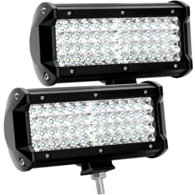 BRAST Phare De Travail Led 12v 300w 7 Pouces 27,000 Lumens Étanche Ip67 Lumière Blanche Froide 6000k Support Réglable Pour Suv, Camion, Bateau - 000lm - Publicité BRAST Phare De Travail Led 12v 300w 7 Pouces 27,000 Lumens Étanche Ip67 Lumière Blanche Froide 6000k Support Réglable Pour Suv, Camion, Bateau - 000lm - Publicité