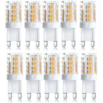 PELTOR Lot De 10 Projecteur Led, Lumière Décorative Led, Ampoule Led G9, 5 W Blanc Chaud Blanc Froid, Ampoules Led À Économie D'Énergie, Ampoule Halogène De Rechange, Ac 230 V Non Dimmable - Publicité PELTOR Lot De 10 Projecteur Led, Lumière Décorative Led, Ampoule Led G9, 5 W Blanc Chaud Blanc Froid, Ampoules Led À Économie D'Énergie, Ampoule Halogène De Rechange, Ac 230 V Non Dimmable - Publicité