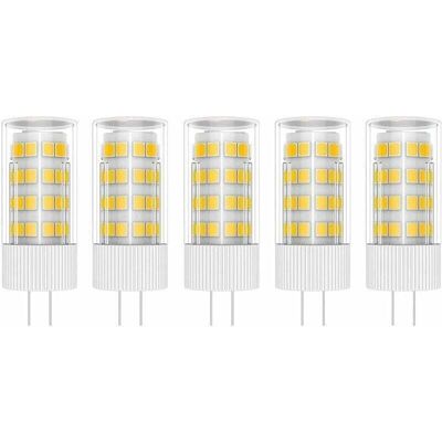 BRAST 5x G4 Lampe Led 5w Ampoule Lampe 51 Smd 2835leds Blanc Chaud 3000k Ampoule Led Équivalent À Lampe Halogène 50w Ac/dc 220v - Publicité BRAST 5x G4 Lampe Led 5w Ampoule Lampe 51 Smd 2835leds Blanc Chaud 3000k Ampoule Led Équivalent À Lampe Halogène 50w Ac/dc 220v - Publicité