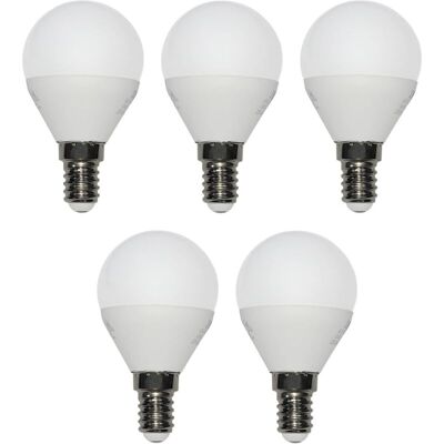 Melissa Lot De 5 Ampoules Led E14 À Économie D'Énergie - 5 X 3 W - 250 Lm - Chaud 3000 K - Publicité Melissa Lot De 5 Ampoules Led E14 À Économie D'Énergie - 5 X 3 W - 250 Lm - Chaud 3000 K - Publicité
