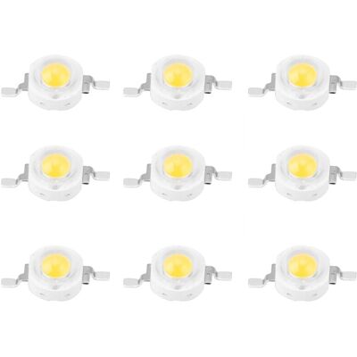 PELTOR Jeffergarden Led Haute Puissance 1 W, Diodes Électroluminescentes Smd, Blanc Chaud, Pour Luminaires Diy - Publicité PELTOR Jeffergarden Led Haute Puissance 1 W, Diodes Électroluminescentes Smd, Blanc Chaud, Pour Luminaires Diy - Publicité
