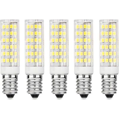 Vision Lot De 5 Ampoules Led E14 Pour Hottes De Cuisine, 9 W, Blanc Froid (6000 K), 220-230 V Ca, Non Dimmables, Pour Réfrigérateurs/hottes De Cuisine. Publicité Vision Lot De 5 Ampoules Led E14 Pour Hottes De Cuisine, 9 W, Blanc Froid (6000 K), 220-230 V Ca, Non Dimmables, Pour Réfrigérateurs/hottes De Cuisine. Publicité