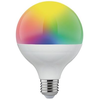 BOT LIGHTING Ampoule Led Globe 95mm Connectée E27 Rgb 1521 Lm, Équiv. 100w, Variation Blanc & Couleur, Sans Fil Tuya - Publicité BOT LIGHTING Ampoule Led Globe 95mm Connectée E27 Rgb 1521 Lm, Équiv. 100w, Variation Blanc & Couleur, Sans Fil Tuya - Publicité