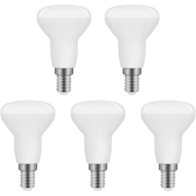 Melissa Ampoule Led R50 E14 5w, R50 Led E14 Réflecteur Équivalent Ampoule Incandescente E14 40w, Blanc Chaud 3000k 550lm, Non Dimmable, Lot De 5 - Publicité Melissa Ampoule Led R50 E14 5w, R50 Led E14 Réflecteur Équivalent Ampoule Incandescente E14 40w, Blanc Chaud 3000k 550lm, Non Dimmable, Lot De 5 - Publicité