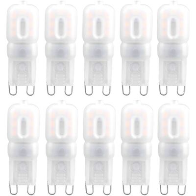 MOXIE Ampoules Led G9 1.5w, 14 Pièces, Pour Plafonnier Domestique, Blanc Chaud (230v), 10 Pièces - Publicité MOXIE Ampoules Led G9 1.5w, 14 Pièces, Pour Plafonnier Domestique, Blanc Chaud (230v), 10 Pièces - Publicité