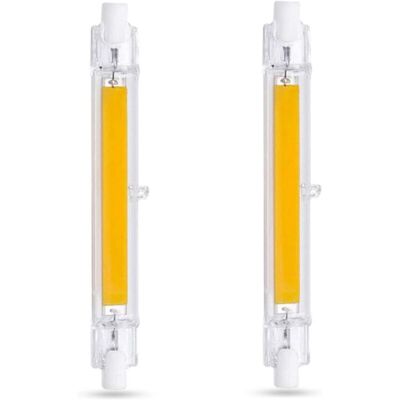 Scotch Ampoule Led R7s 118 Mm 20 W Blanc Froid 6000 K, 2000 Lm, Non Dimmable, Ampoule Led Cob Mince R7s 118 Mm Pour Lampe Murale/sol, Paquet De 2 - Publicité Scotch Ampoule Led R7s 118 Mm 20 W Blanc Froid 6000 K, 2000 Lm, Non Dimmable, Ampoule Led Cob Mince R7s 118 Mm Pour Lampe Murale/sol, Paquet De 2 - Publicité