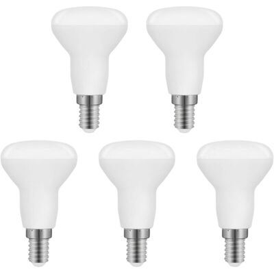 Melissa Ampoule Led R50 E14 5w, R50 Led E14 Réflecteur Équivalent Ampoule Incandescente E14 40w, Blanc Froid 6500k 550lm, Non Dimmable, Lot De 5 - Publicité Melissa Ampoule Led R50 E14 5w, R50 Led E14 Réflecteur Équivalent Ampoule Incandescente E14 40w, Blanc Froid 6500k 550lm, Non Dimmable, Lot De 5 - Publicité