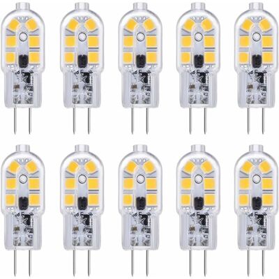 PELTOR Ampoule Led G4 , Ampoule G4 Led 12v 2w Blanc Froid 6000k, 200lm, Équivalent Halogène G4 Bi-pin 10w 20w, Led Lampe G4 12v Ac/dc Pour Camping Car/hotte Cuisine, Non-dimmable, Lot De 10,aafgvc - Publicité PELTOR Ampoule Led G4 , Ampoule G4 Led 12v 2w Blanc Froid 6000k, 200lm, Équivalent Halogène G4 Bi-pin 10w 20w, Led Lampe G4 12v Ac/dc Pour Camping Car/hotte Cuisine, Non-dimmable, Lot De 10,aafgvc - Publicité