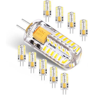 OEM Ampoules Led G4 12v Ac/dc 3w Pas De Scintillement À Économie D'Énergie Lampe(équivalent À Ampoule Halogène 30w)blanc Froid 6000k,g4 Led Lumière,300lm Non Dimmable,lot De 10 - Publicité OEM Ampoules Led G4 12v Ac/dc 3w Pas De Scintillement À Économie D'Énergie Lampe(équivalent À Ampoule Halogène 30w)blanc Froid 6000k,g4 Led Lumière,300lm Non Dimmable,lot De 10 - Publicité