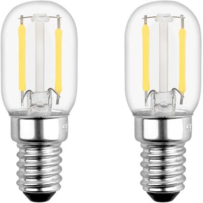 OEM T22 Ampoule Led,e14 2w Ampoule Ledéquivalent 15w E14 Incandescent, Blanc Chaud 2700k, Petit Led Pour Frigo/lampe De Sel/veilleuse Enfants, Lot De 2 - Publicité OEM T22 Ampoule Led,e14 2w Ampoule Ledéquivalent 15w E14 Incandescent, Blanc Chaud 2700k, Petit Led Pour Frigo/lampe De Sel/veilleuse Enfants, Lot De 2 - Publicité