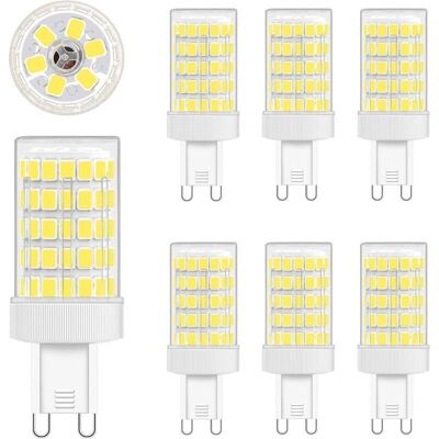 OEM Ampoule G9 Led Blanc Froid, 10w Led G9 6000k Equivalence Incandescence 80w Lumière 900lm Lampe G9 Led Ac 220v Lumineux 360º Large Angle De Faisceau 862835 Smd Non Dimmable Lot De 6-crezuo - Publicité OEM Ampoule G9 Led Blanc Froid, 10w Led G9 6000k Equivalence Incandescence 80w Lumière 900lm Lampe G9 Led Ac 220v Lumineux 360º Large Angle De Faisceau 862835 Smd Non Dimmable Lot De 6-crezuo - Publicité