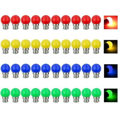 BRAST V-too Ampoule Led Couleur B22 3w Équivalente 30w 240lm Ac 220v-240v B22 Baïonnette Ampoules Guirlande Couleur Led Ampoules Multicolore Pour Maison Bar Fête Décoration D'Ambiance - Lot De - Publicité BRAST V-too Ampoule Led Couleur B22 3w Équivalente 30w 240lm Ac 220v-240v B22 Baïonnette Ampoules Guirlande Couleur Led Ampoules Multicolore Pour Maison Bar Fête Décoration D'Ambiance - Lot De - Publicité