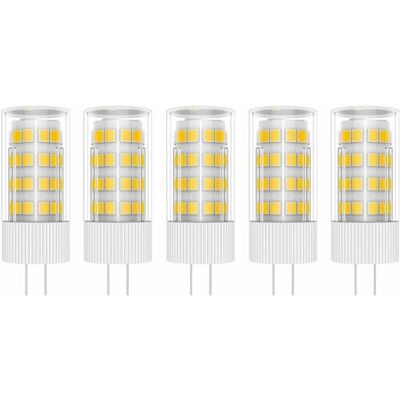 OEM 5x G4 Lampe Led 5w Ampoule Lampe 51 Smd 2835leds Blanc Chaud 4500k Ampoule Led Équivalent À Lampe Halogène 50w Ac/dc 220v - Publicité OEM 5x G4 Lampe Led 5w Ampoule Lampe 51 Smd 2835leds Blanc Chaud 4500k Ampoule Led Équivalent À Lampe Halogène 50w Ac/dc 220v - Publicité