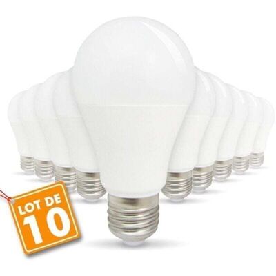 ACKERMAN Lot De 10 Ampoules Led E27 11w 4000k Blanc Neutre - Publicité ACKERMAN Lot De 10 Ampoules Led E27 11w 4000k Blanc Neutre - Publicité