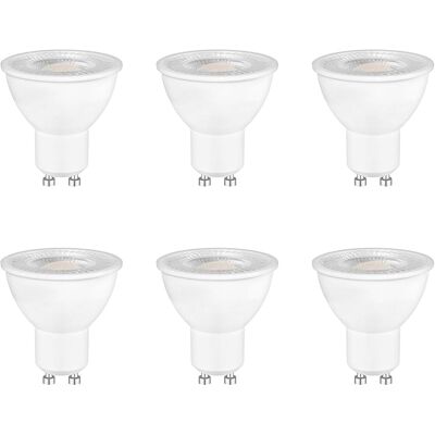 SANS MARQUE Lot De 6 Ampoule Led Gu10 Spot, 5w Équivalent Halogene 50w, 500 Lumens, Blanc Neutre 4000k, Ac 220-240v, Mr16 Led Spot, 120° Larges Faisceaux, Non-dimmable, Économie D'Énergie À - Publicité SANS MARQUE Lot De 6 Ampoule Led Gu10 Spot, 5w Équivalent Halogene 50w, 500 Lumens, Blanc Neutre 4000k, Ac 220-240v, Mr16 Led Spot, 120° Larges Faisceaux, Non-dimmable, Économie D'Énergie À - Publicité