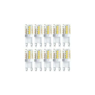 WOOFINITY Lot De 10 Projecteur Led, Lumière Décorative Led, Ampoule Led G9, 5 W Blanc Froid, Ampoules Led À Économie D'énergie, Ampoule Halogène De Rechange, Ac 230 V Non Dimmable - Publicité WOOFINITY Lot De 10 Projecteur Led, Lumière Décorative Led, Ampoule Led G9, 5 W Blanc Froid, Ampoules Led À Économie D'énergie, Ampoule Halogène De Rechange, Ac 230 V Non Dimmable - Publicité