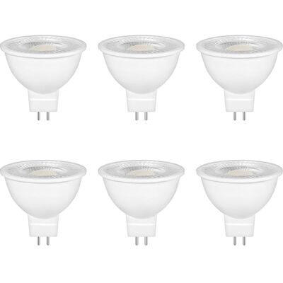 SANS MARQUE Ampoule Gu5.3 Led 5w Spot, Blanc Neutre 4000k, Équivalent 35w 50w Halogène, 500lm, Ac/dc 12v, 120° Angle, Gu5.3 Base À 2 Broches, Non-dimmable, Led Spot Mr16 Lampe Réflecteur, Lot De 6 - Publicité SANS MARQUE Ampoule Gu5.3 Led 5w Spot, Blanc Neutre 4000k, Équivalent 35w 50w Halogène, 500lm, Ac/dc 12v, 120° Angle, Gu5.3 Base À 2 Broches, Non-dimmable, Led Spot Mr16 Lampe Réflecteur, Lot De 6 - Publicité