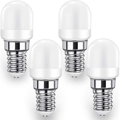 Vision Ampoule Led E14 Pour Réfrigérateurs, 2 W, 140 Lumens, Blanc Froid 6000k, Convient Aux Réfrigérateurs, Hottes Aspirantes, Veilleuses Et Machines À Coudre, Lot De 4. Publicité Vision Ampoule Led E14 Pour Réfrigérateurs, 2 W, 140 Lumens, Blanc Froid 6000k, Convient Aux Réfrigérateurs, Hottes Aspirantes, Veilleuses Et Machines À Coudre, Lot De 4. Publicité