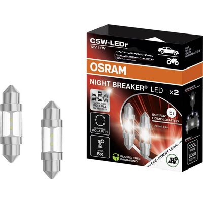 Osram 6418dwnb-ece-2hb Ampoule Led C5w - Publicité Osram 6418dwnb-ece-2hb Ampoule Led C5w - Publicité