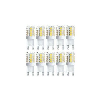 OEM Lot De 10 Projecteur Led, Lumière Décorative Led, Ampoule Led G9, 5 W Blanc Froid, Ampoules Led À Économie D'énergie, Ampoule Halogène De Rechange, Ac 230 V Non Dimmable - Publicité OEM Lot De 10 Projecteur Led, Lumière Décorative Led, Ampoule Led G9, 5 W Blanc Froid, Ampoules Led À Économie D'énergie, Ampoule Halogène De Rechange, Ac 230 V Non Dimmable - Publicité