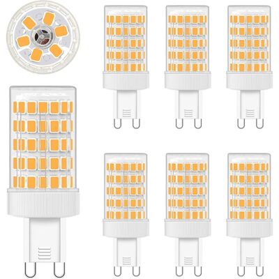 MOXIE G9 Led 10w, Ampoules Led G9 Blanc Chaud 2700k Equivalence Incandescence 80w Lumière 900lm G9 Ampoules Ac 220v Lumineux 360º Large Angle De Faisceau 862835 Smd Non Dimmable Lot De 6 [classe Énergétique - Publicité MOXIE G9 Led 10w, Ampoules Led G9 Blanc Chaud 2700k Equivalence Incandescence 80w Lumière 900lm G9 Ampoules Ac 220v Lumineux 360º Large Angle De Faisceau 862835 Smd Non Dimmable Lot De 6 [classe Énergétique - Publicité