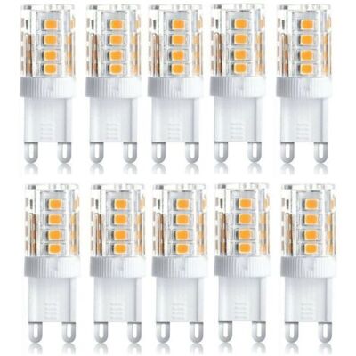 OEM Royaluxe-lot De 10 Projecteur Led, Lumière Décorative Led, Ampoule Led G9, 5 W Blanc Chaud Blanc Froid, Ampoules Led À Économie D'Énergie, Ampoule Halogène De Rechange, Ac 230 V Non Dimmable - Publicité OEM Royaluxe-lot De 10 Projecteur Led, Lumière Décorative Led, Ampoule Led G9, 5 W Blanc Chaud Blanc Froid, Ampoules Led À Économie D'Énergie, Ampoule Halogène De Rechange, Ac 230 V Non Dimmable - Publicité