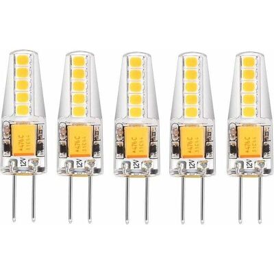 OEM Lot De 5 Ampoules Led G4 Blanc Naturel 4000k Ac / Dc 12v 3w 200lm Remplacement G4 20w Halogène Pas De Variateur Pas De Scintillement Ampoule À Culot À Broches Led-dou - Publicité OEM Lot De 5 Ampoules Led G4 Blanc Naturel 4000k Ac / Dc 12v 3w 200lm Remplacement G4 20w Halogène Pas De Variateur Pas De Scintillement Ampoule À Culot À Broches Led-dou - Publicité