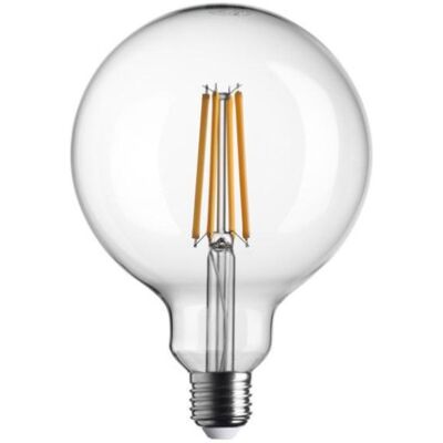 BOT LIGHTING Ampoule Led Globe G125 – E27 – 7,2 W – 3000 K – 1521 Lm – Classe A – Équiv. 100 W - Publicité BOT LIGHTING Ampoule Led Globe G125 – E27 – 7,2 W – 3000 K – 1521 Lm – Classe A – Équiv. 100 W - Publicité
