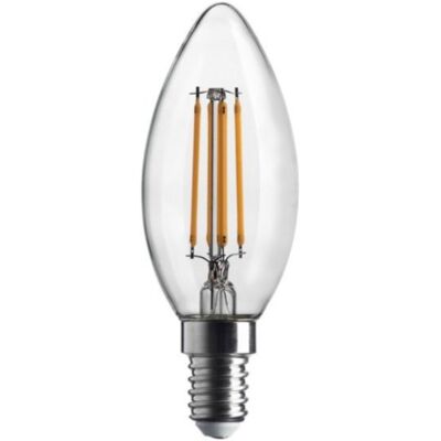 BOT LIGHTING Ampoule Led E14 – 7w – 1055 Lm – 2700k Blanc Chaud – Flamme À Filament – Équiv. 75w Incandescente - Publicité BOT LIGHTING Ampoule Led E14 – 7w – 1055 Lm – 2700k Blanc Chaud – Flamme À Filament – Équiv. 75w Incandescente - Publicité