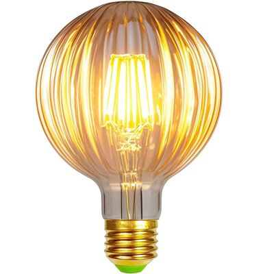 OEM Ampoule Led Vintage Filament Edison 4w Non Dimmable E27 G95 Pastèque Dorée - Lumière Chaude Décorative 220-240v - Publicité OEM Ampoule Led Vintage Filament Edison 4w Non Dimmable E27 G95 Pastèque Dorée - Lumière Chaude Décorative 220-240v - Publicité